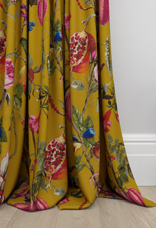 Kensington, Mustard - Made to Measure Curtains